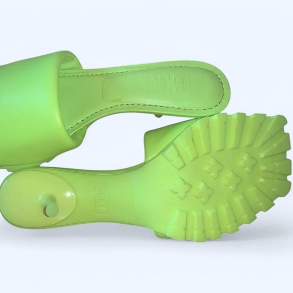 DKNY Neon "Zest" Slip On Kitten Heels - Picture 3 of 5